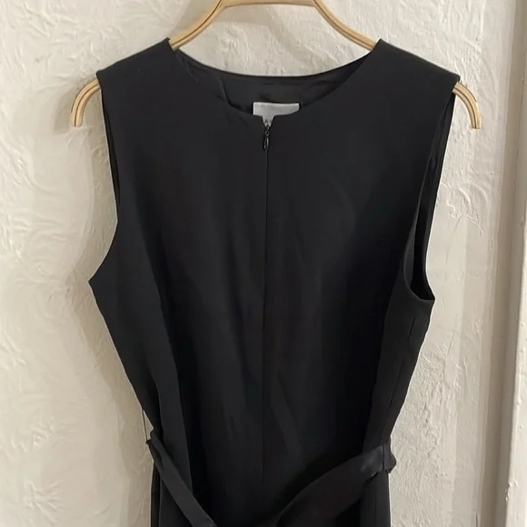 AKRIS PUNTO Women's Sleeveless Sheath Dress Size 10 In Black